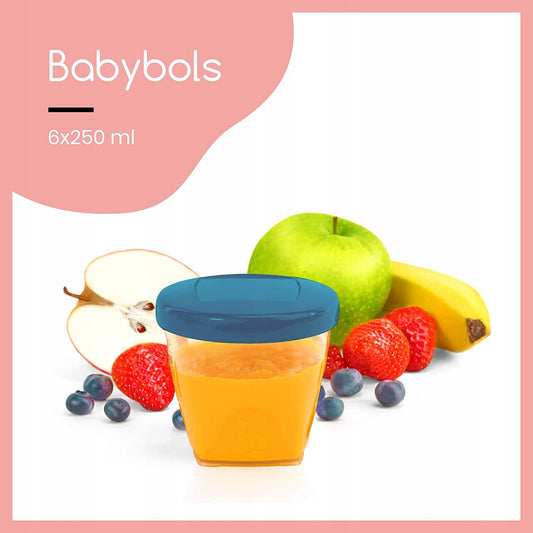 BABYMOOV Babybols Behälter 6 x 250 ml