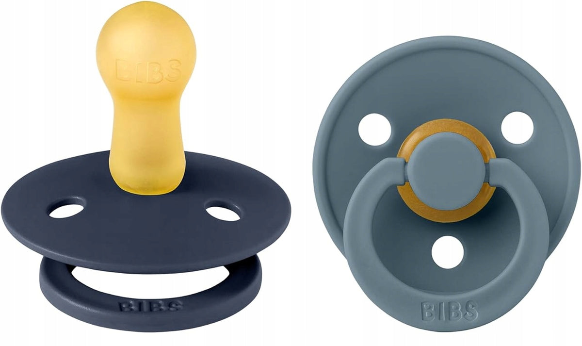 Πιπίλες BIBS COLOUR 2 τμχ, καουτσούκ, 6 μηνών+
