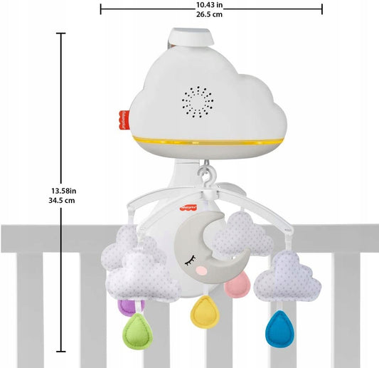 FISHER PRICE περιστρεφόμενο παιχνίδι με αισθητήρα θορύβου, φωτάκι "O – φωτογραφία προϊόντος 2