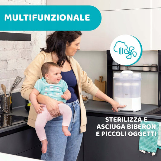 CHICCO αποστειρωτής ατμού με στεγνωτήριο All in One – φωτογραφία προϊόντος 2