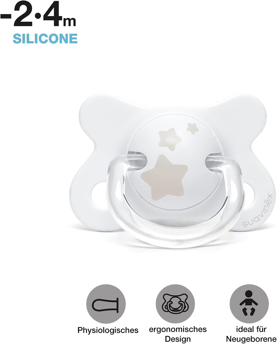 SUAVINEX My First Set αρχικό σετ μπιμπερό + πιπίλα 5τμχ. 0 μηνών+