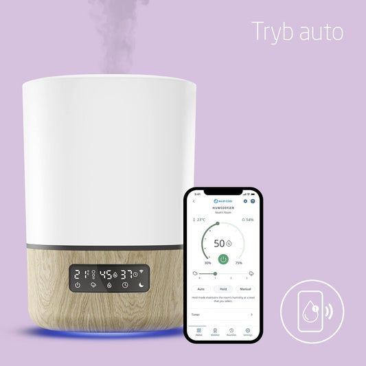 MAXI-COSI Breathe τηλεχειριζόμενος υγραντήρας αέρα 24 ώρες εφαρμογή Connected Home – φωτογραφία προϊόντος 2