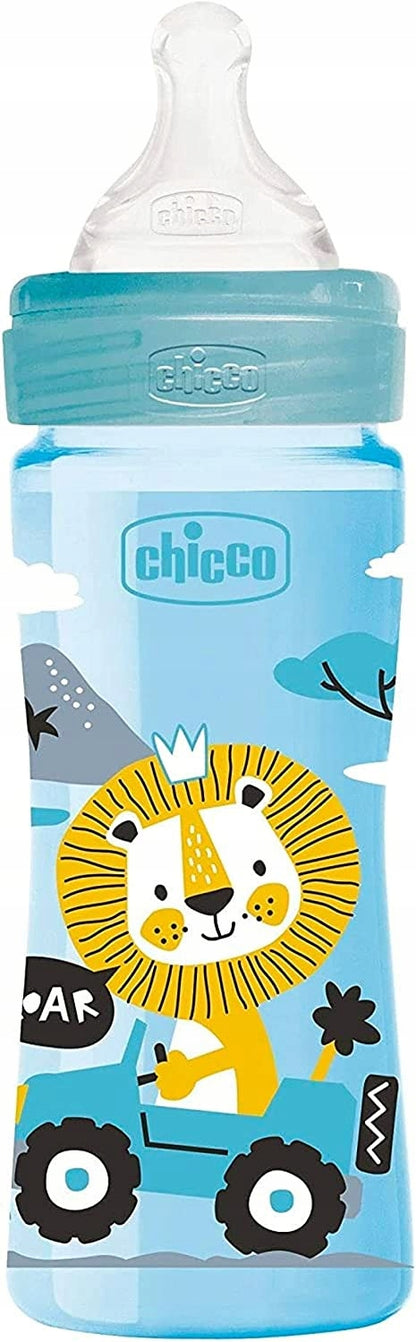 CHICCO Well-Being biberon 250 ml 2 luni+ debit mediu