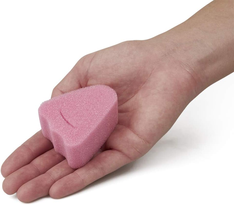 ELANEE Soft-Tampons mäkké tampóny z polyuretánovej peny, 4 kusy