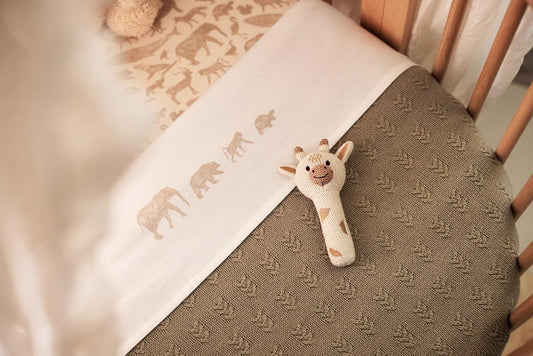 JOLLEIN baby rattle 20cm giraffe