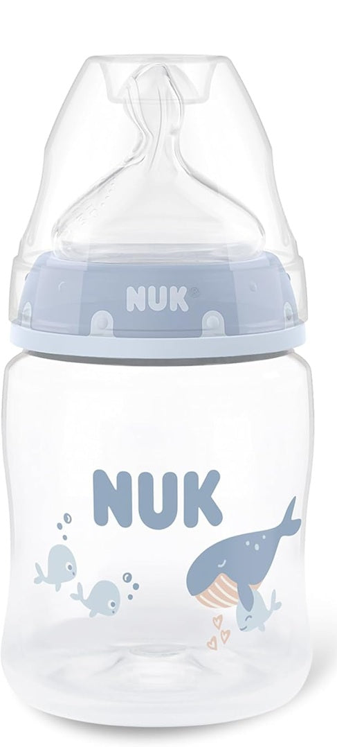 NUK First Choice+ butelka 150 ml smoczek S wolny przepływ 0+