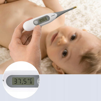 REER ExpressTemp termometr elektroniczny LCD ze złotą końcówką
