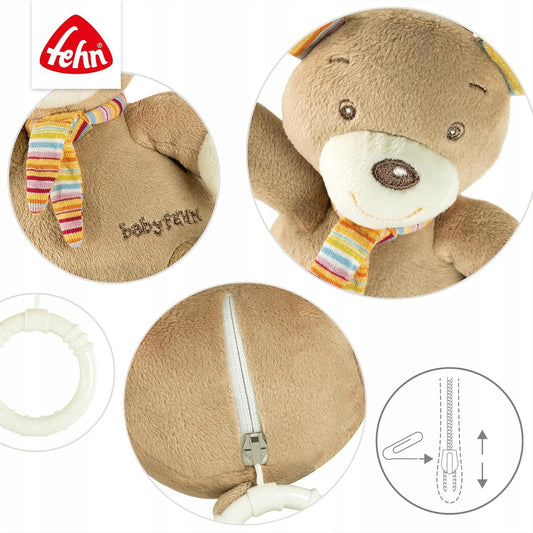 FEHN orsetto peluche con carillon 14 cm