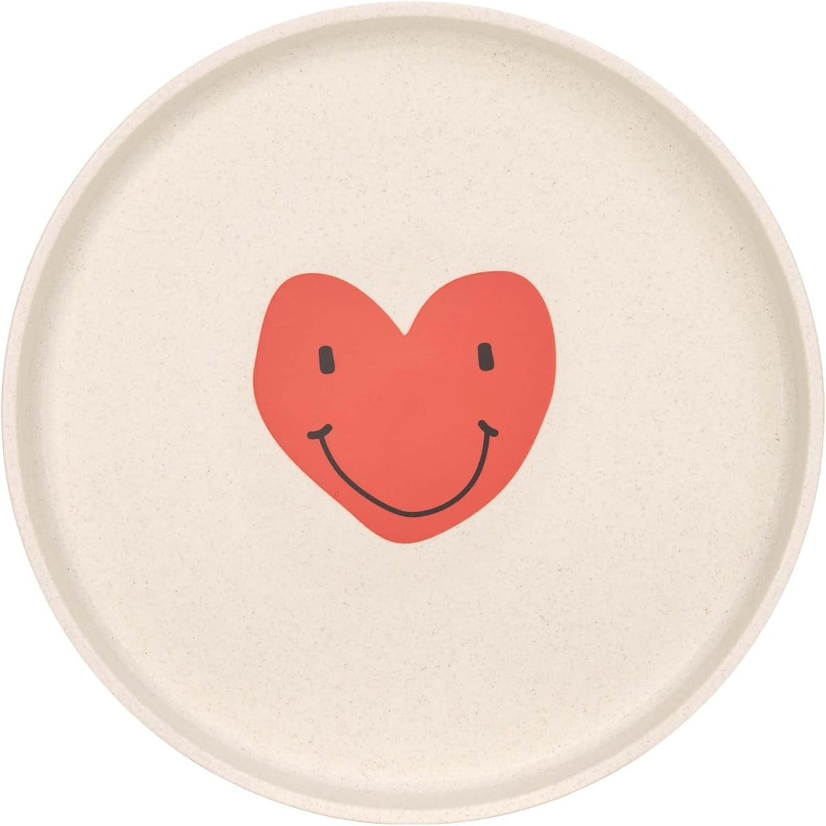 LASSIG Happy Heart πιάτο χωρίς πλαστικό και κυτταρίνη 17,8 εκ.