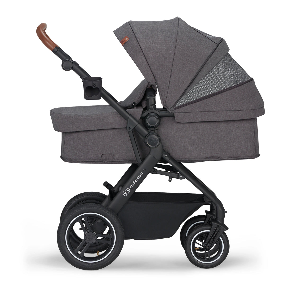 KINDERKRAFT B-TOUR 3 σε 1 πολυλειτουργικό καρότσι έως 22kg + κάθισμα MINK PRO