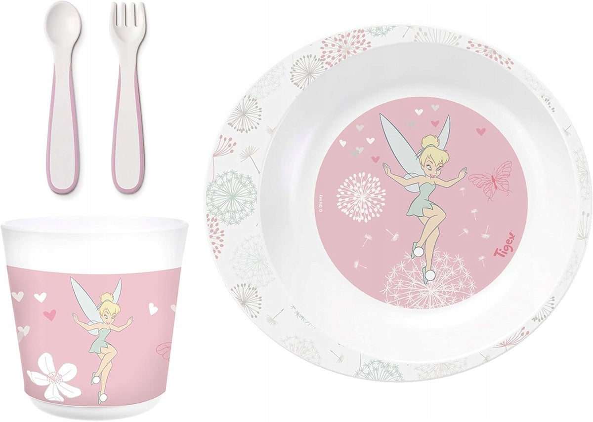 DISNEY BABY Tigex zestaw naczyń Tinkerbell 4el.