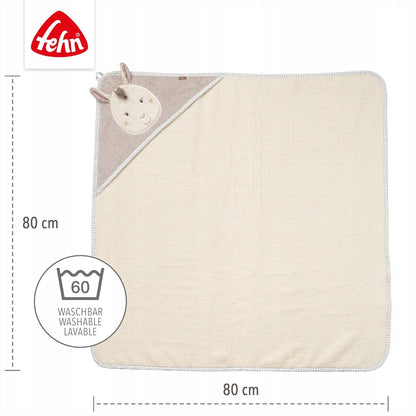FEHN Peru PROSOP CU GLUGĂ 80x80 cm