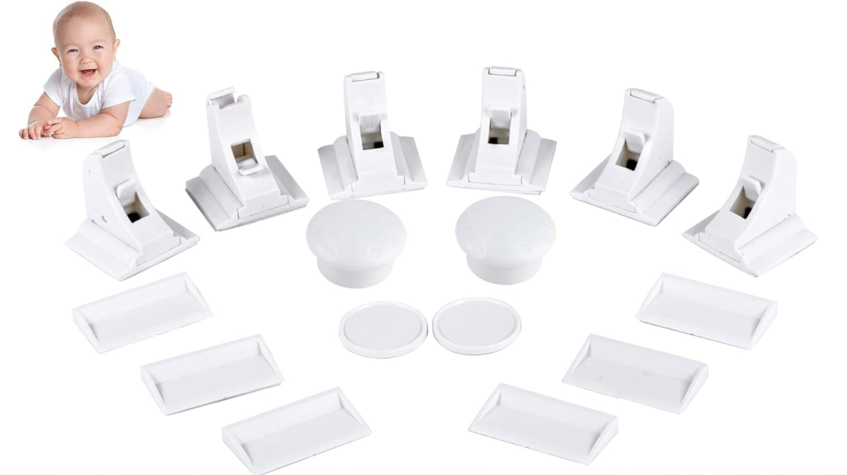 ADORICcabinet and drawer protectionset of 6 piecescolour whiteNew conditionDamaged packaging or replacement