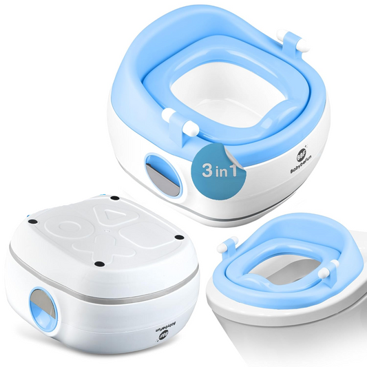BABYBEFUN 3 in 1 vasino riduttore sgabello