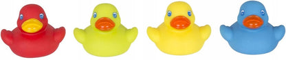 PLAYGRO Bright Baby Duckies λαστιχένιες πάπιες μπάνιου 6μ+ 4 τεμάχια