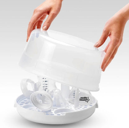 TOMMEE TIPPEE αποστειρωτής φούρνου μικροκυμάτων + πιπίλα