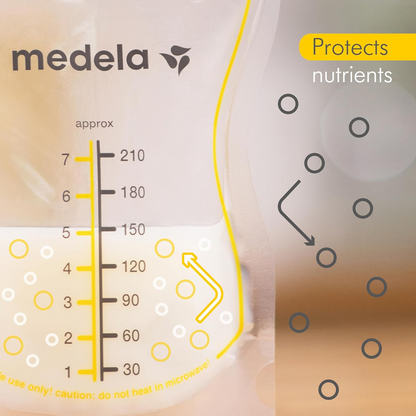 MEDELA Σακουλάκια αποθήκευσης μητρικού γάλακτος Easy Pour 50 τεμ.