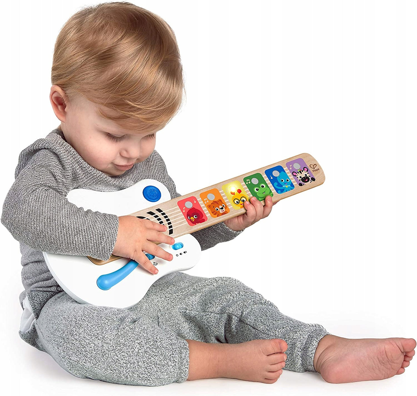 BABY EINSTEIN Hape Magic Touch E-Gitarre taktil 41,6 cm