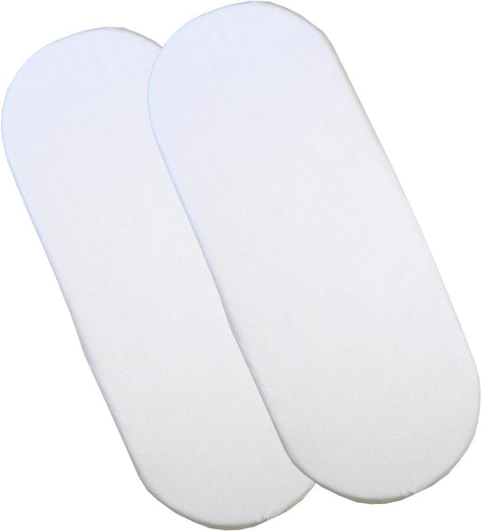 BABYPREM σεντόνι για το καλαθάκι του Μωυσή 70x40 cm x2