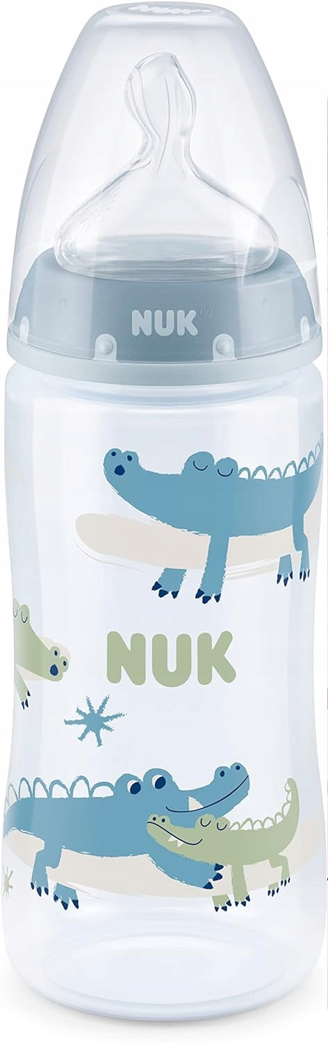 NUK First Choice+ 0-6 m ΜΠΟΥΚΑΛΙ 300 ml ένδειξη θερμοκρασίας