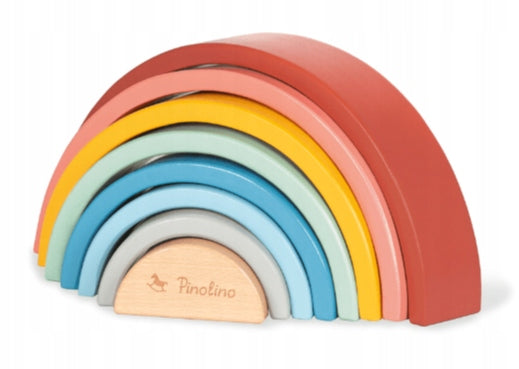 PINOLINO Wooden rainbow Ruby