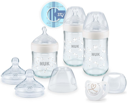 NUK Nature Sense bottle and nipple set