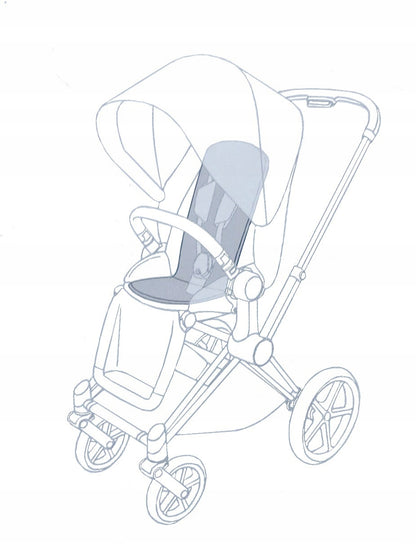 CYBEX PLATINUM wkładka do wózków oddychająca