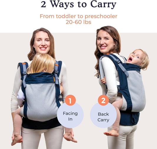 BECO TODDLER μάρσιπος πόρπης 9-27kg 3d mesh