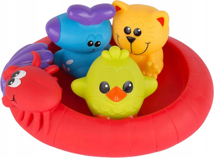 PLAYGRO Splash and Float σετ παιχνιδιών μπάνιου 6μ+ 4 τεμάχια