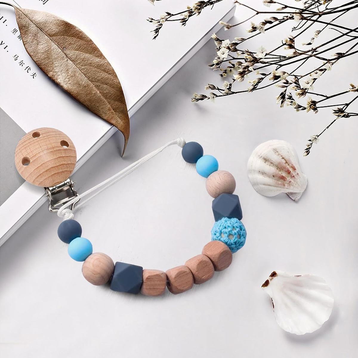 KIGNIOTE clips for pacifier chain