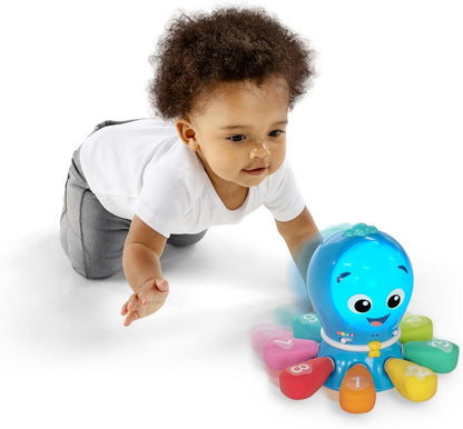 BABY EINSTEIN interaktywna OŚMIORNICA frazy melodie światła ruch 4 języki