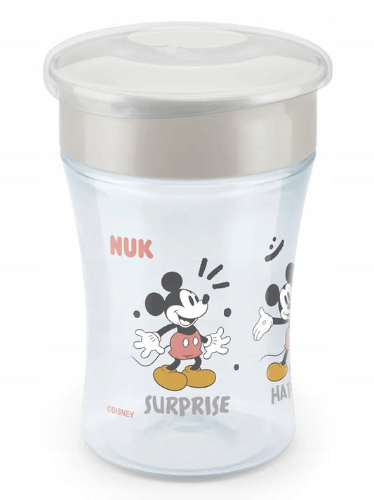 NUK Magic Cup Mickey CANĂ ANTISCURGERIĂ cu gură 360