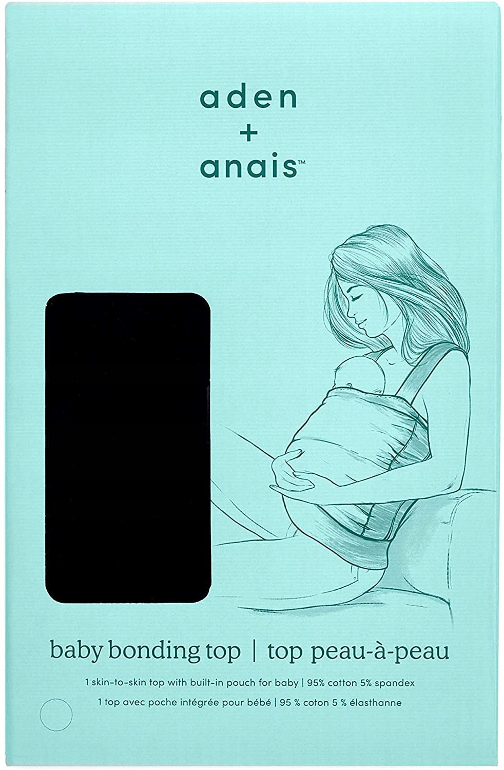 ADEN + ANAIS μπλούζα για αγκαλιά με μωρό XL