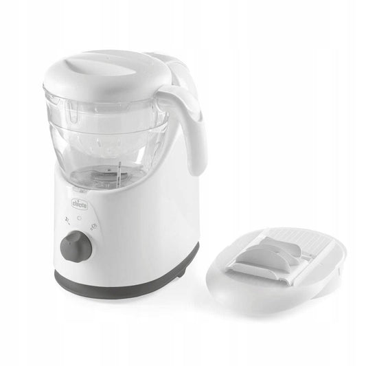CHICCO Easy Meal4 in 1 food processordefrost, cook, blend, heat + shredcolour whitecapacity of bowls 1000 ml