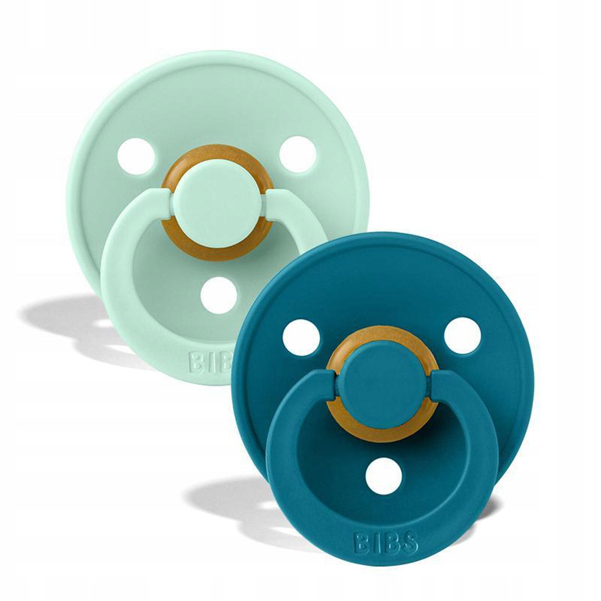 BIBS COLOUR πιπίλες (μασητικά) 2τμχ από καουτσούκ 6 μηνών+