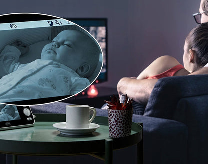 CHICCO Deluxe niania elektroniczna 4,3" FHSS