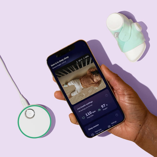 OWLET video babyfoon Cam 2 + sokken voor het meten van vitale functies Dream Sock