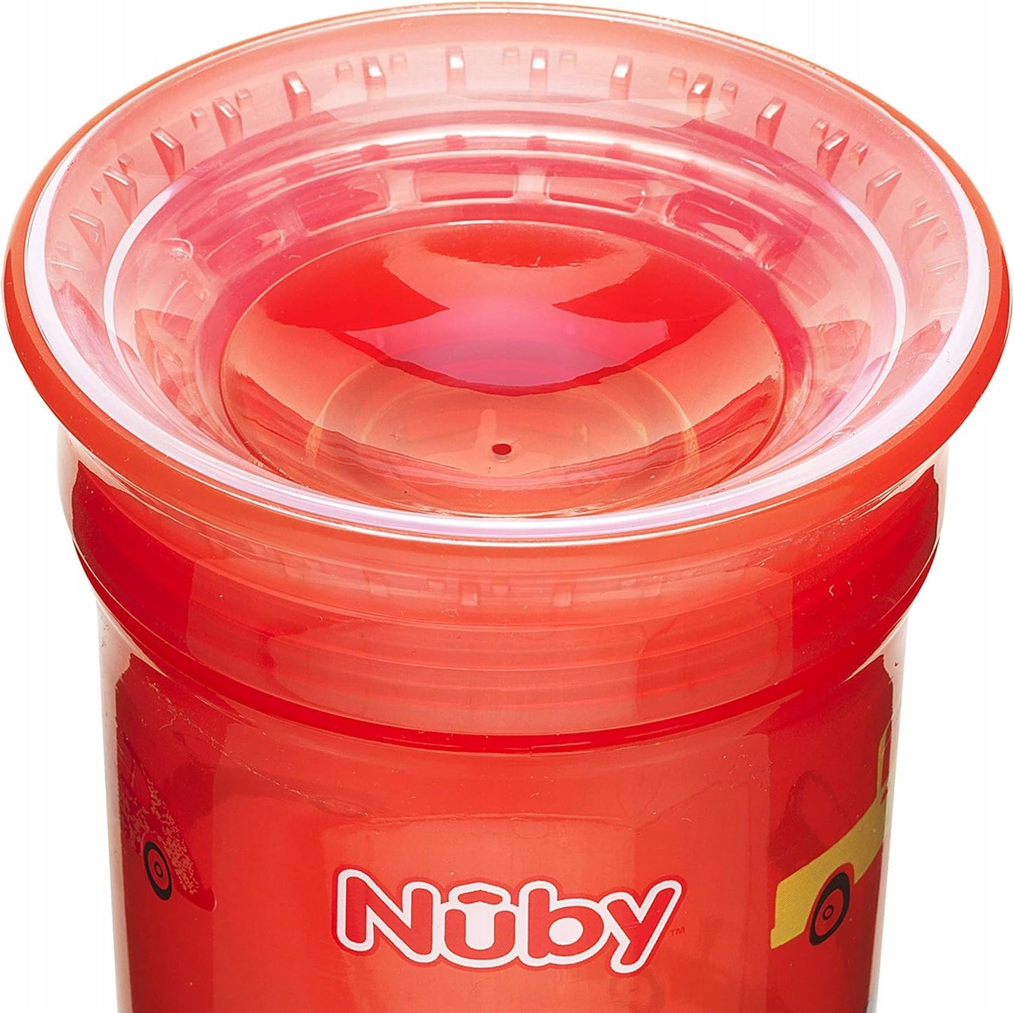 NUBY Sipeez KUBEK NIEKAPEK 300 ml ustnik 360 stopni SAMOCHODY 1 sztuka