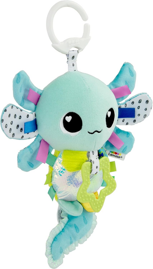 LAMAZE κρεμαστό για καρότσι κούνια Alice Axolotl 30cm 0-6 μηνών