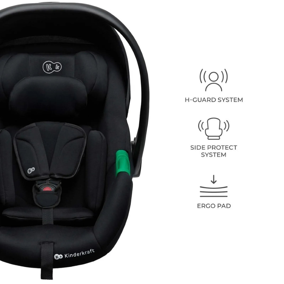 KINDERKRAFT PRIME2 PRO 3 σε 1 πολυλειτουργικό καρότσι έως 22kg + κάθισμα MINK PRO