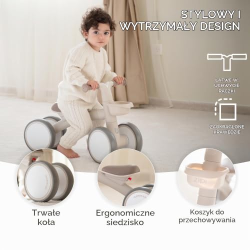 KikkaBoo ZIPI ποδήλατο ισορροπίας για παιδιά 1-3 ετών
