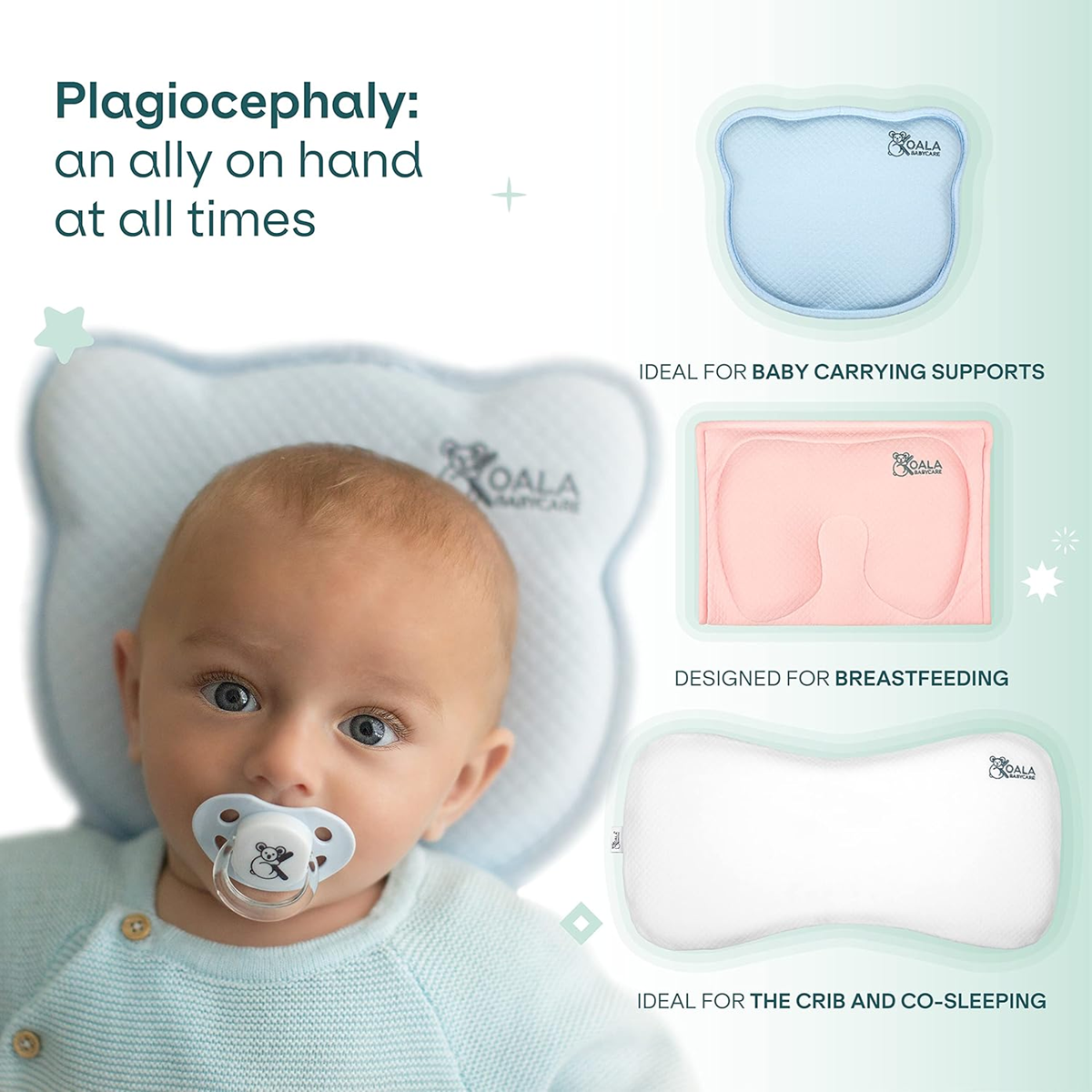 KOALA BABYCARE pillow for infants
