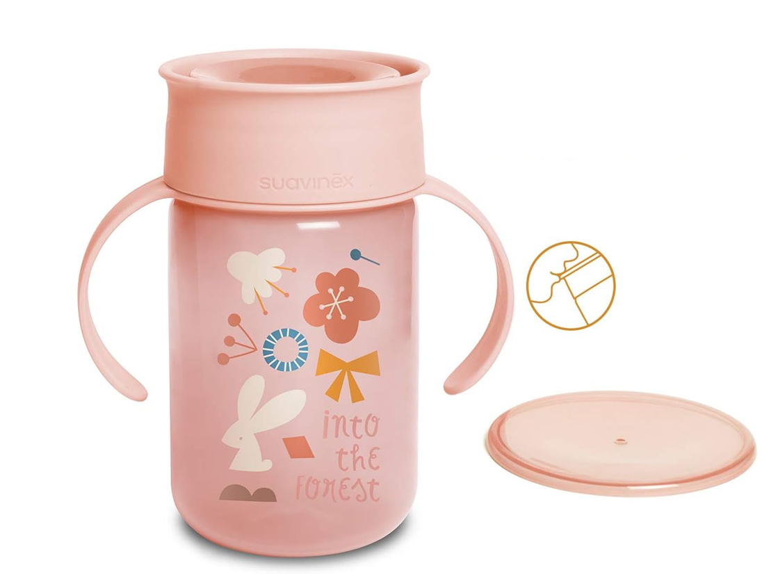 SUAVINEX Trainer Cup KUBEK NIEKAPEK 360° 340 ml