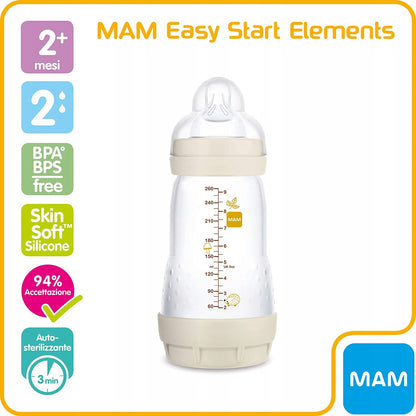 MAM Easy Start αντικοιλιακή φιάλη 260ml 2μ+