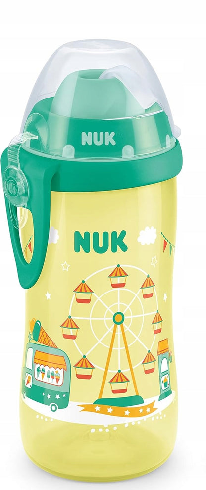 NUK Flexi Cup ΜΠΟΥΚΑΛΙ με καλαμάκι 300 ml