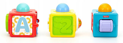 FISHER-PRICE DHW15 Διαδραστικά τουβλάκια με ζωάκια 6μ+