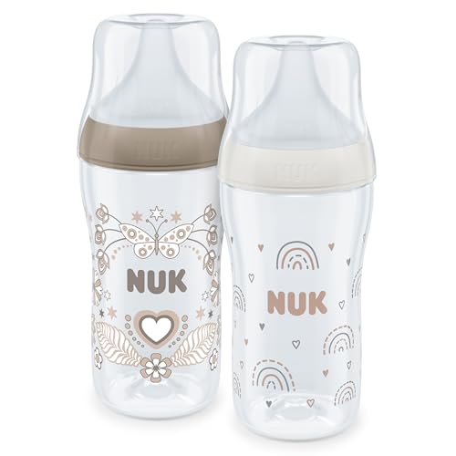 Μπιμπερό NUK Perfect Match για μωρά 3m+ 260ml x2