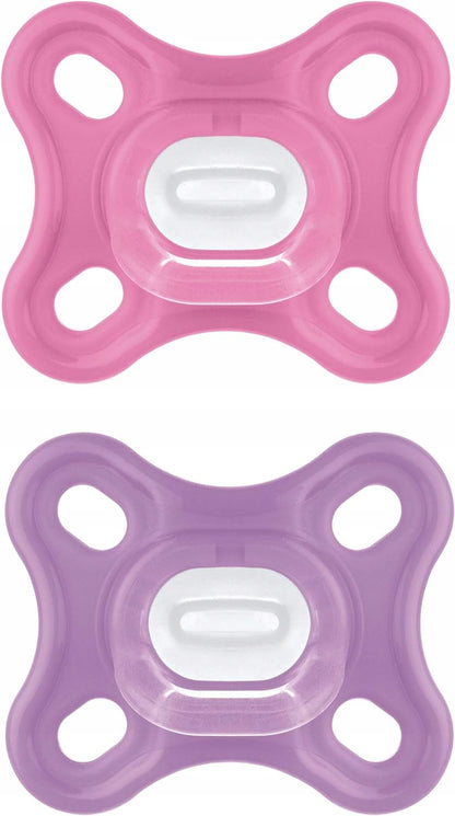 MAM COMFORT smoczek wcześniak noworodek x2 0msc+