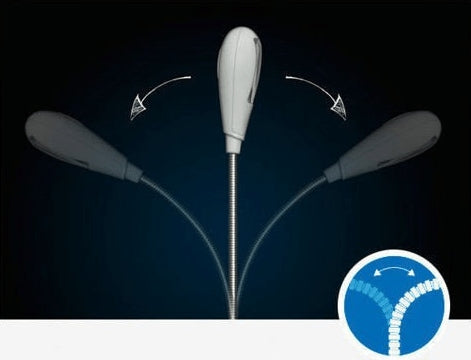 REER Mummy&Me LED-Nachtlicht mit flexiblem Schwanenhals und Klemme