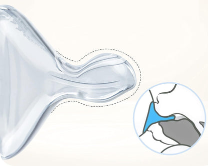 NUK First Choice+ μπιμπερό 300 ml θηλή M μέτρια ροή 0-6 m ΚΑΡΔΙΕΣ